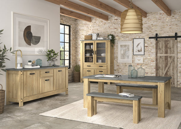 Buffet 3 portes 1 tiroir