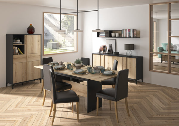Table rectangulaire 1 allonge