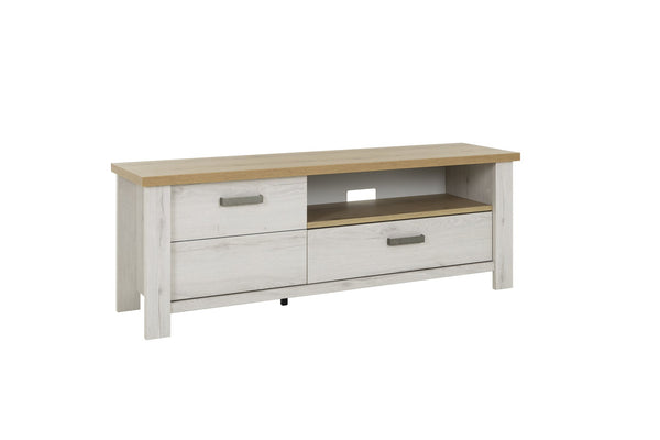 Meuble TV 1 porte 1 tiroir 1 niche