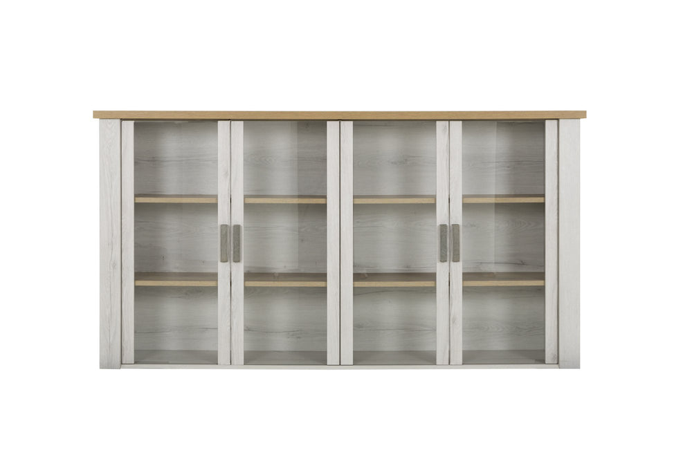Surmeuble 4 portes vitrées pour buffet