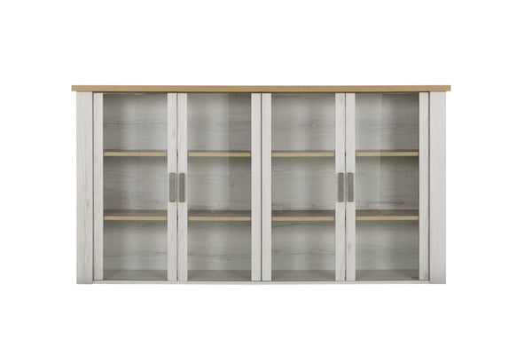 Surmeuble 4 portes vitrées pour buffet