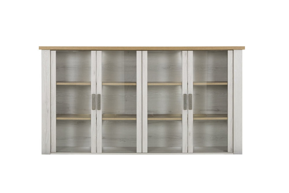 Surmeuble 4 portes vitrées pour buffet