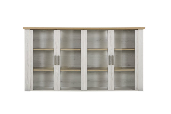 Surmeuble 4 portes vitrées pour buffet