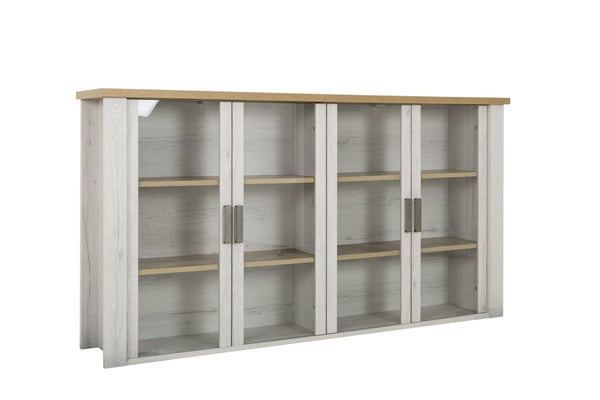 Surmeuble 4 portes vitrées pour buffet