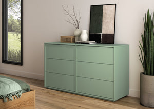 Commode 6 tiroirs Jade