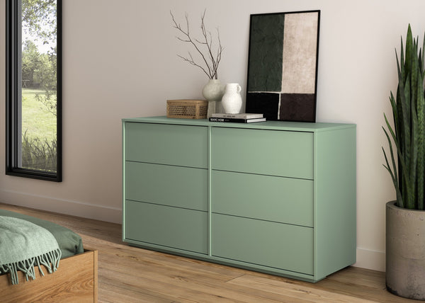 Commode 6 tiroirs Jade