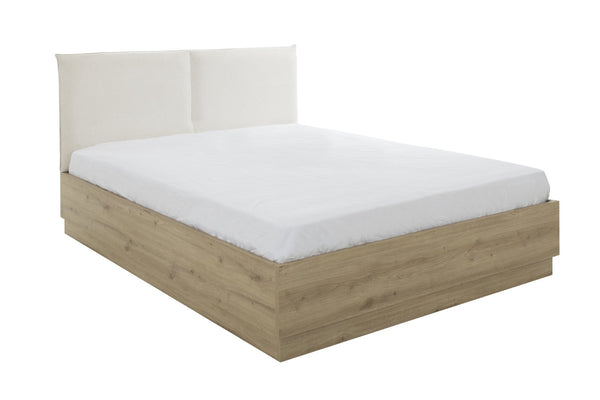 Lit coffre tête textile TIDY 140x190cm