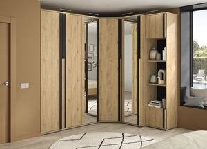 Dressing 2 P L. 100 + Tiroir + 2 Etagères