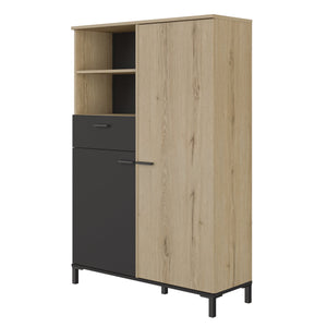 Rangement haut 1 tiroir 2 portes