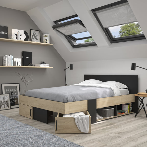 Lit rangement SWIVEL 140x190cm