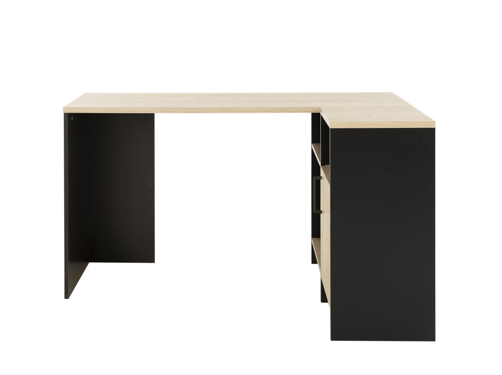 Bureau angle Noir-Bois LIVERPOOL