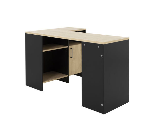 Bureau angle Noir-Bois LIVERPOOL