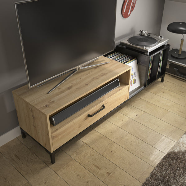 Meuble TV-Vinyles ARGUIN