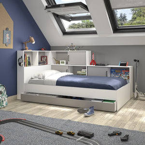 Lit rangement ERWAN 90x200cm