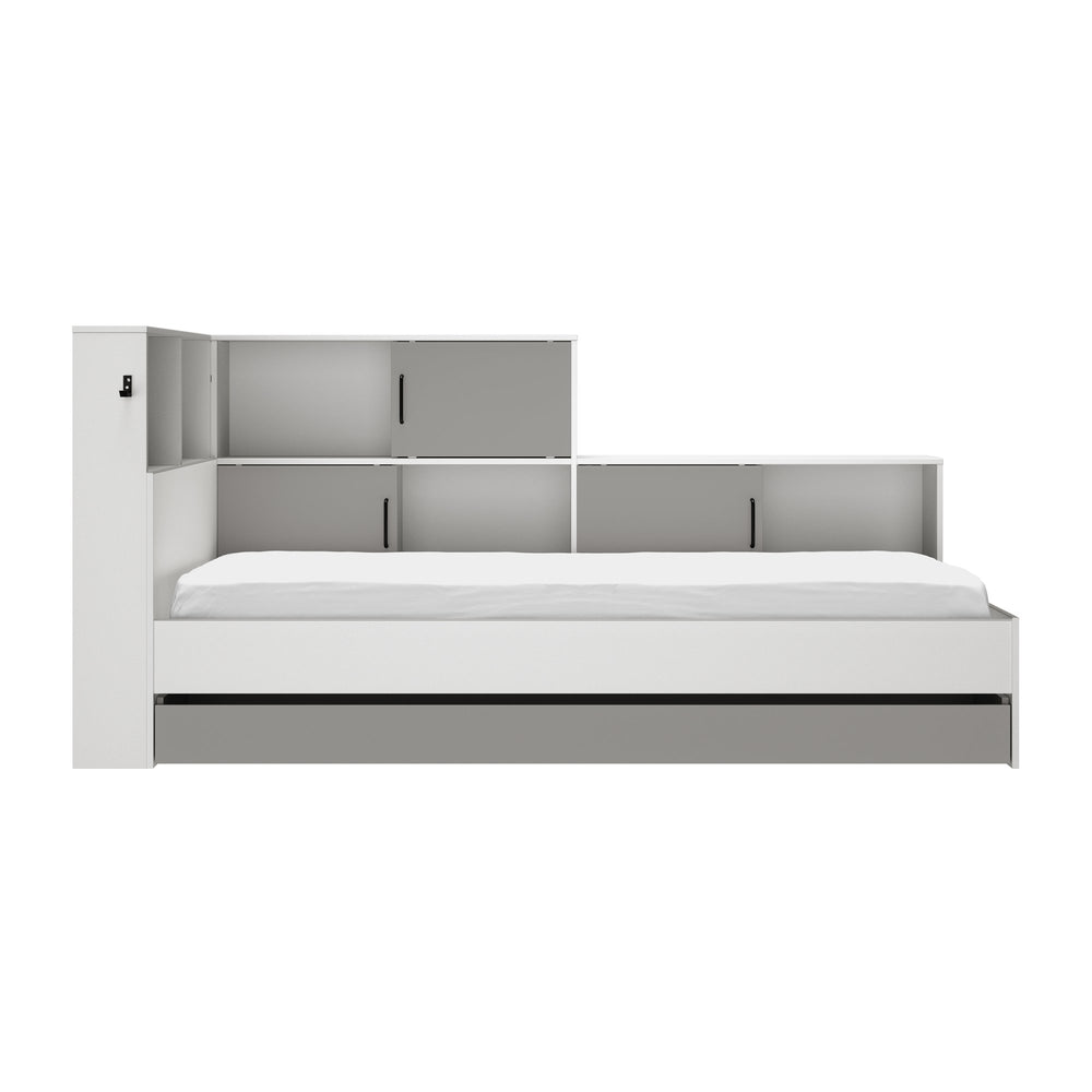 Lit rangement ERWAN 90x200cm