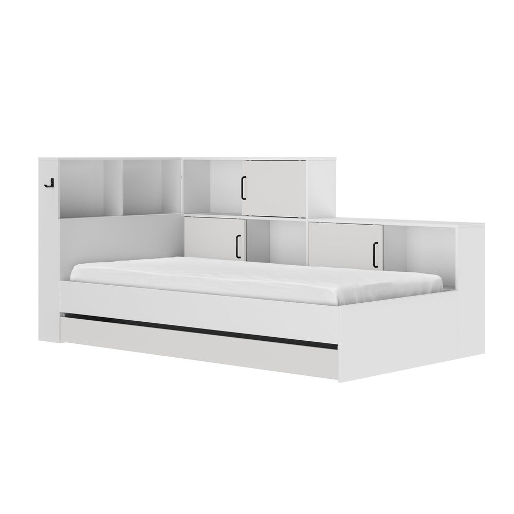 Lit rangement ERWAN 90x200cm