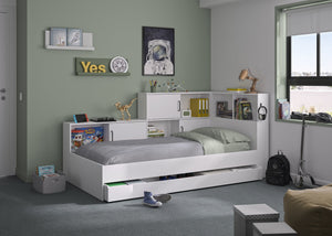 Lit rangement ERWAN 90x200cm