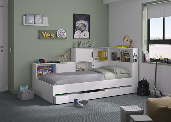 Lit rangement ERWAN 90x200cm