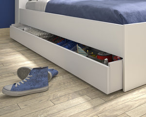 Lit rangement ERWAN 90x200cm