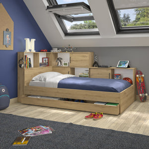 Lit rangement ERWAN 90x200cm