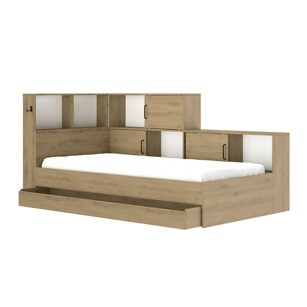 Lit rangement ERWAN 90x200cm