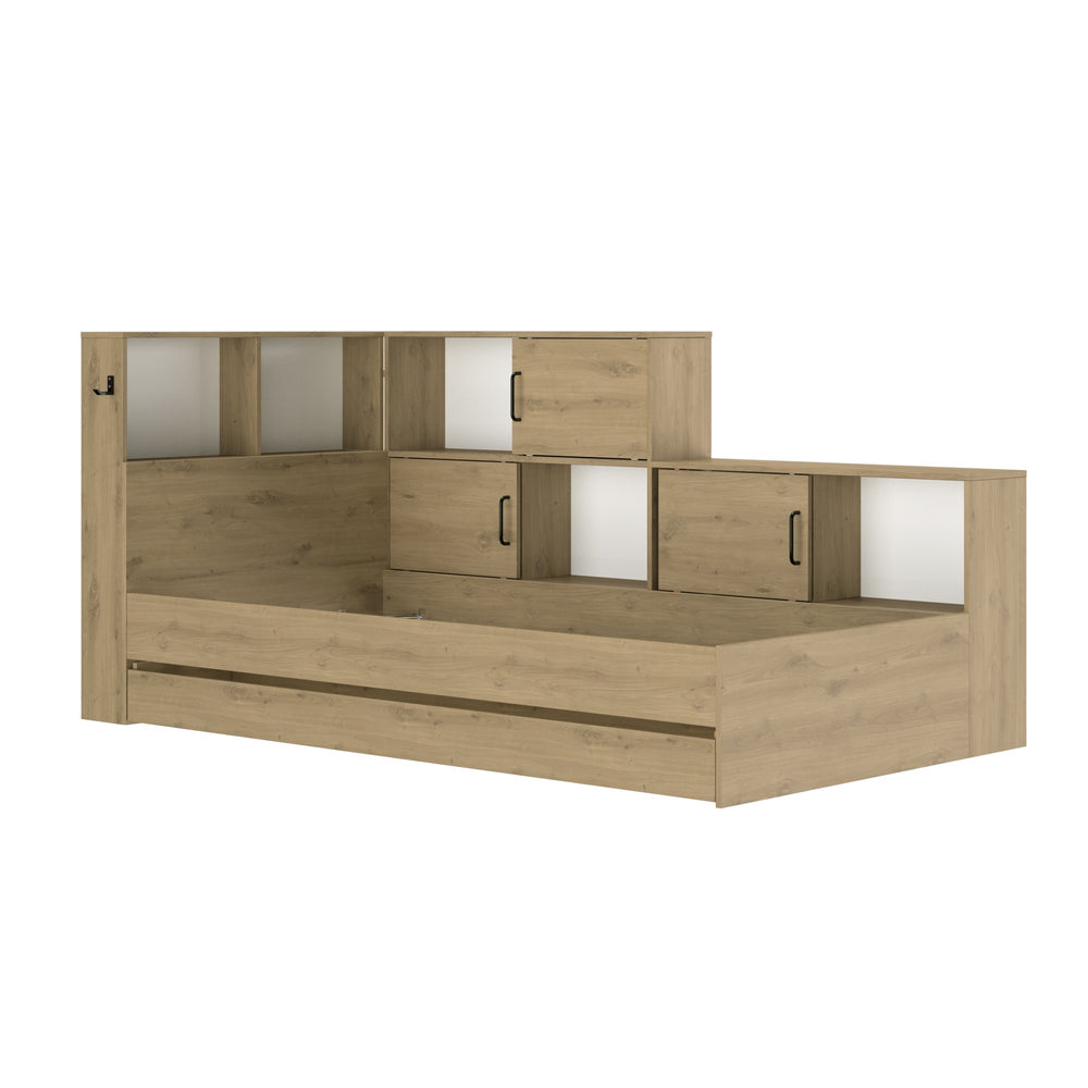 Lit rangement ERWAN 90x200cm