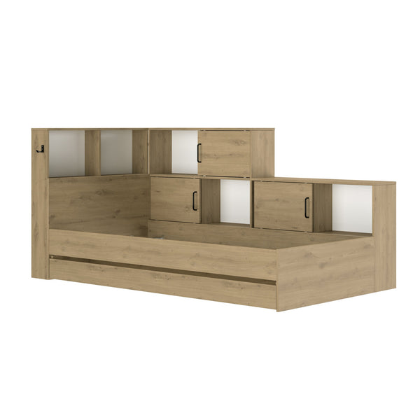 Lit rangement ERWAN 90x200cm
