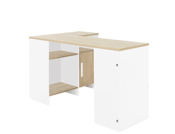 Bureau angle Blanc-Bois LIVERPOOL