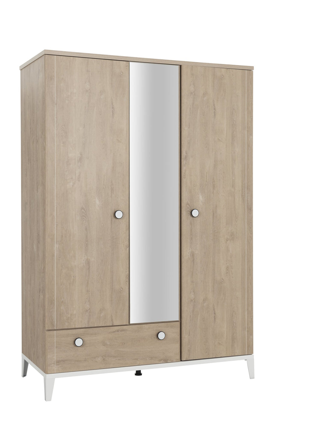 Armoire 3 portes 1 tiroir