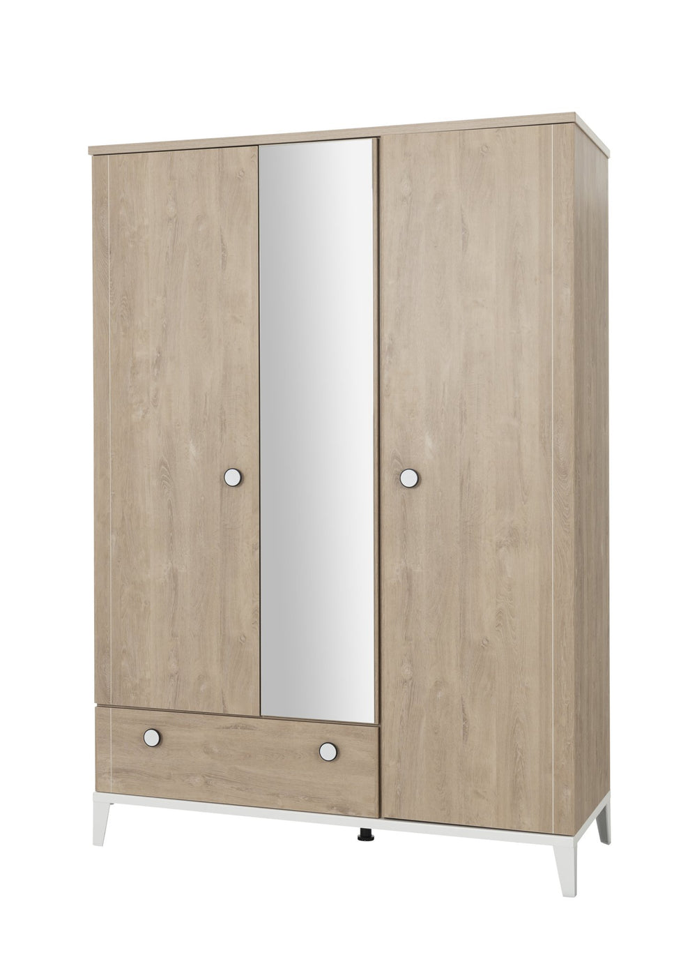 Armoire 3 portes 1 tiroir