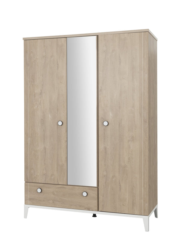 Armoire 3 portes 1 tiroir