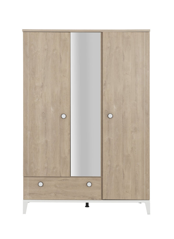 Armoire 3 portes 1 tiroir