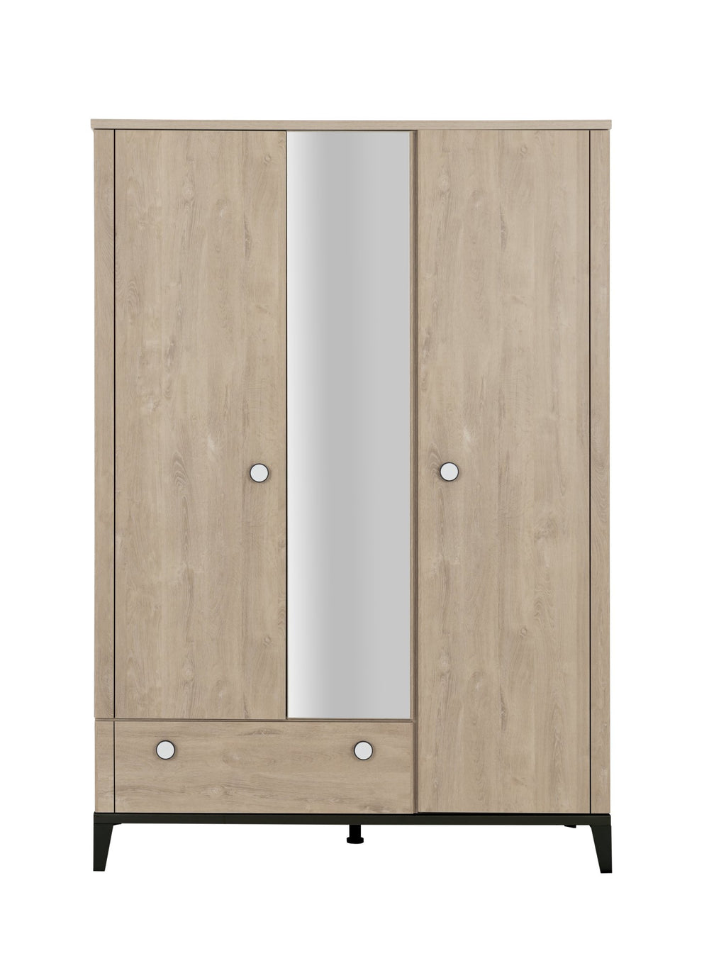 Armoire 3 portes 1 tiroir