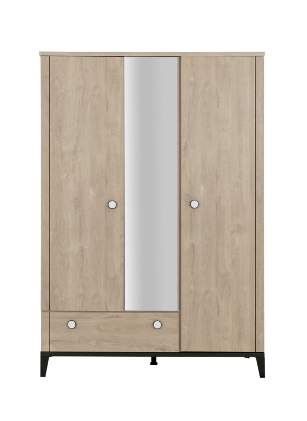 Armoire 3 portes 1 tiroir
