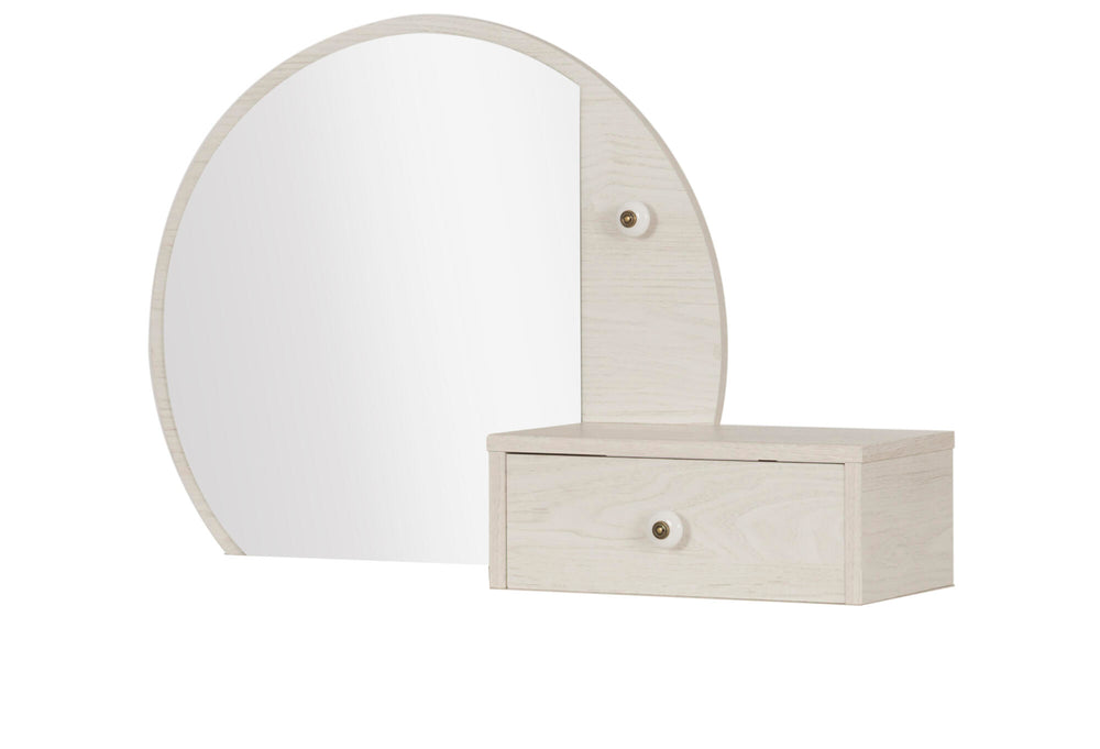 Surmeuble 1 miroir 1 tiroir