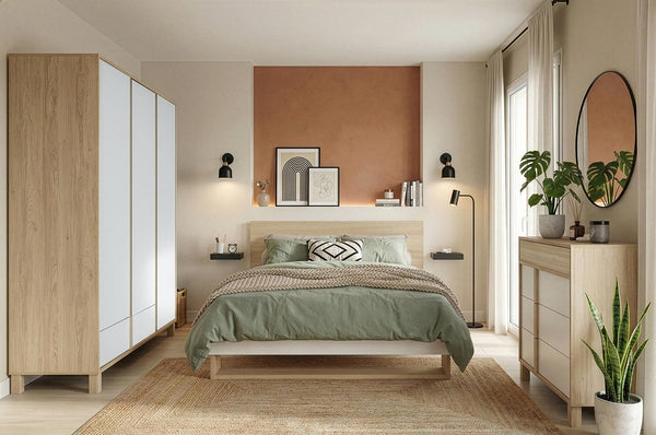 Armoire 3 portes 1 tiroir
