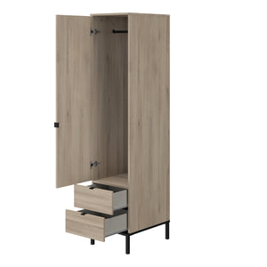 Colonne L 45 - 1 porte et 2 tiroirs