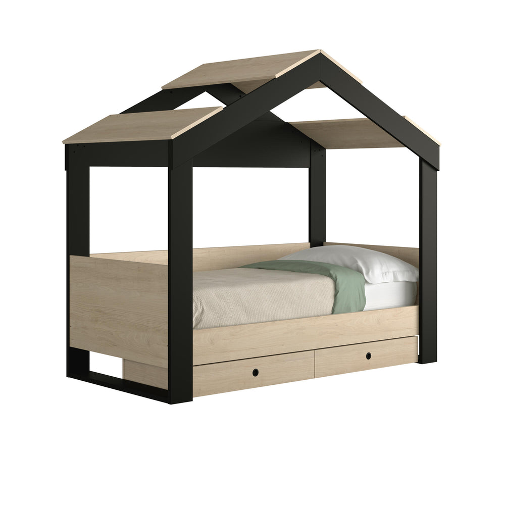 Option 2 tiroirs pour lit cabane