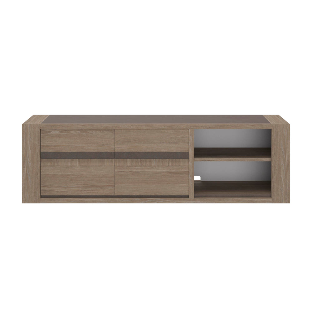Meuble TV 2 portes L. 190