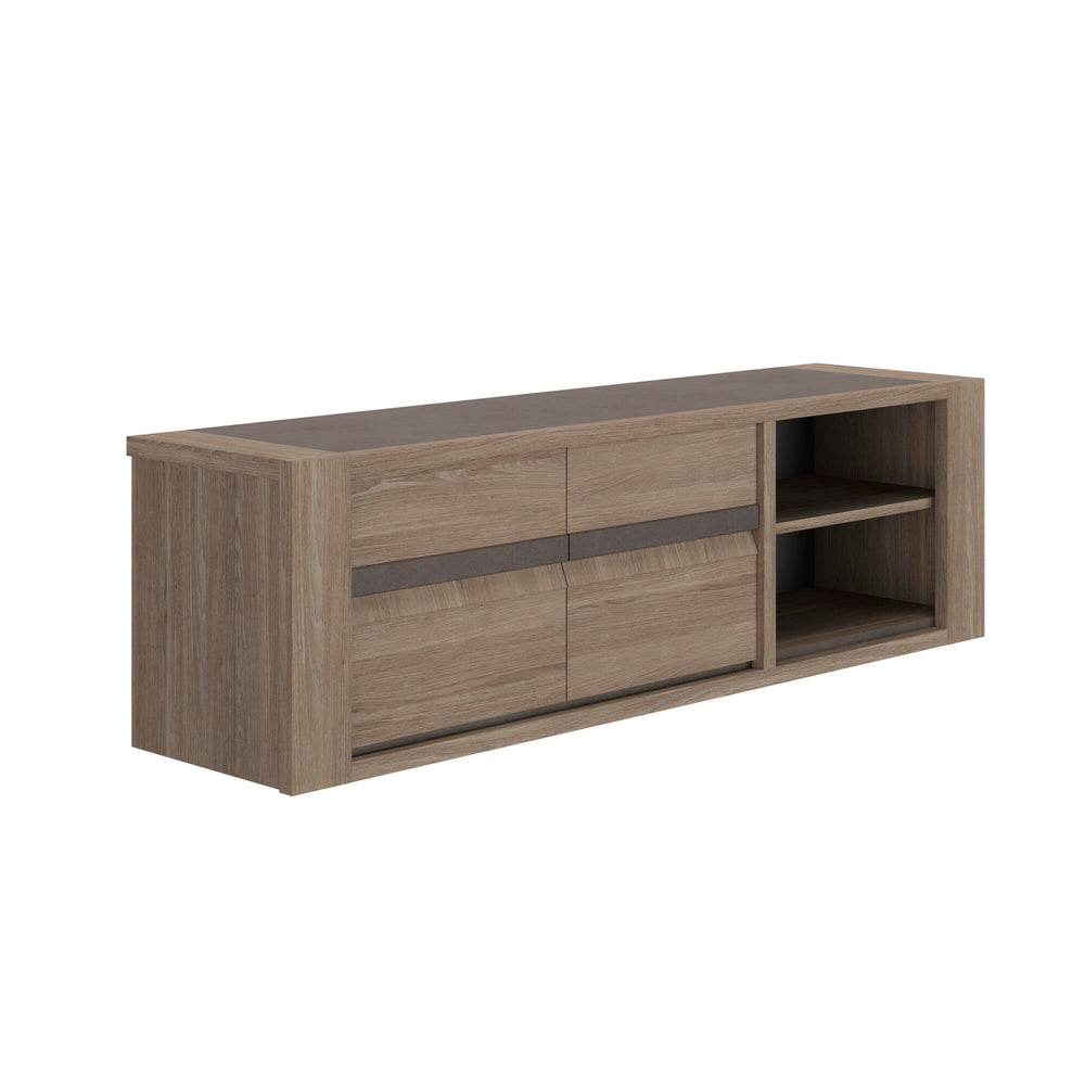 Meuble TV 2 portes L. 190