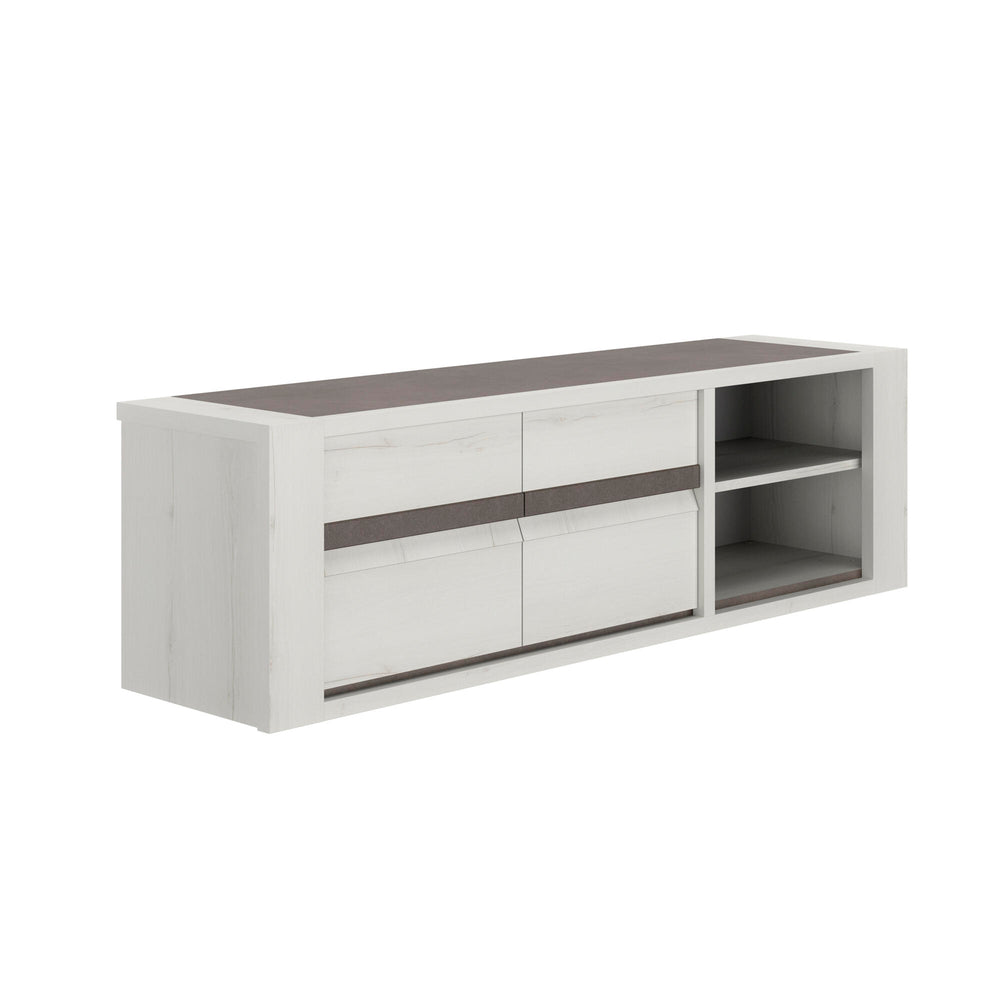 Meuble TV 2 portes L. 190