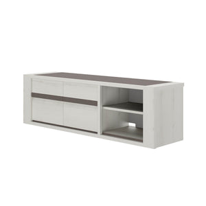 Meuble TV 2 portes L. 190