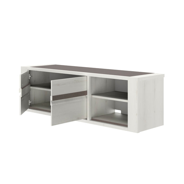 Meuble TV 2 portes L. 190