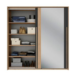 Armoire 2 portes coulissantes