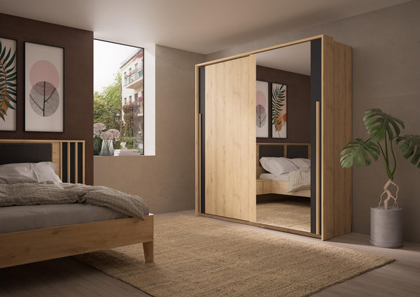 Armoire 2 portes coulissantes