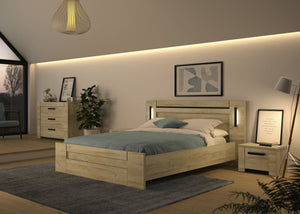Option tiroir de rangement pour lit SOFIA 180