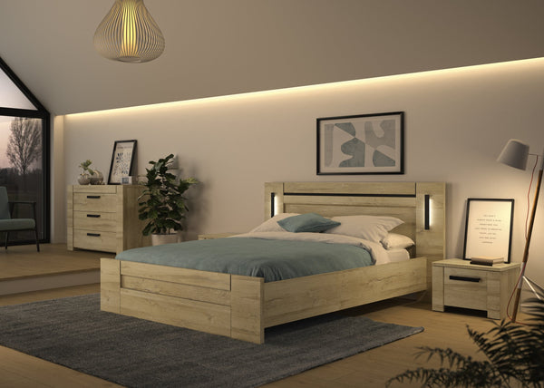 Option tiroir de rangement pour lit SOFIA 140