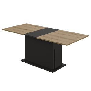Table 1 allonge pied fût