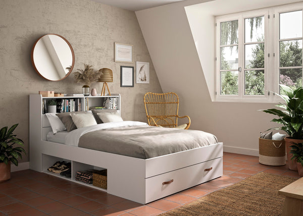 Lit rangement SABIA 140x190cm
