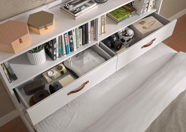 Lit rangement SABIA 140x190cm